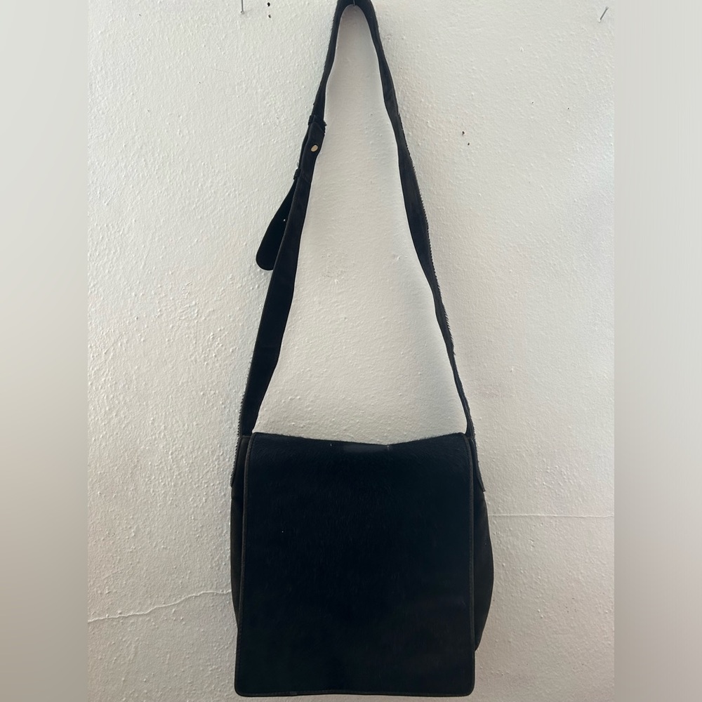 Donna Karen cow leather bag vintage
